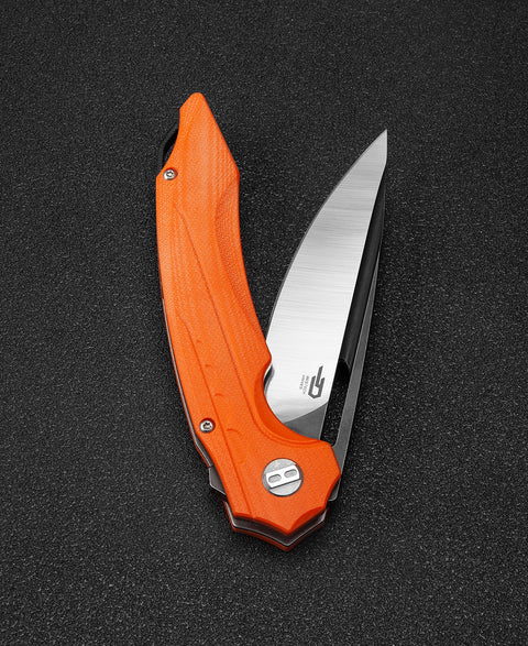 BESTECH ORNETTA G10 Handle: 3.54" D2 Blade BG50C