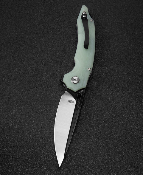 BESTECH ORNETTA G10 Handle: 3.54" D2 Blade BG50D