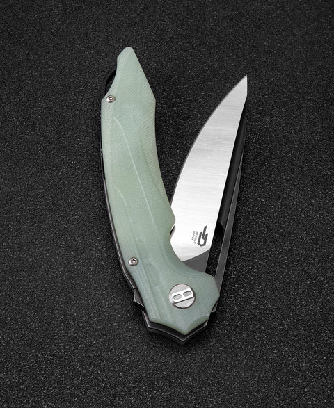 BESTECH ORNETTA G10 Handle: 3.54" D2 Blade BG50D