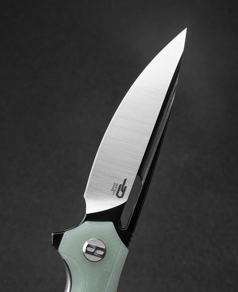 BESTECH ORNETTA G10 Handle: 3.54" D2 Blade BG50D