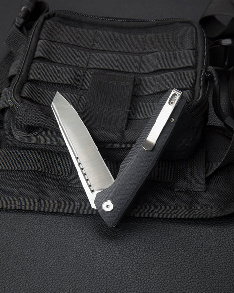 BESTECH SLYTHER G10  Handle: 3.66" 14C28N Blade BG51A-1