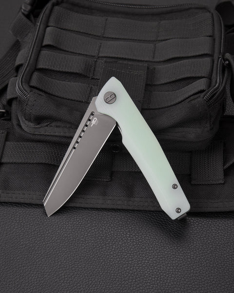 BESTECH SLYTHER G10  Handle: 3.66" 14C28N Blade BG51B-3
