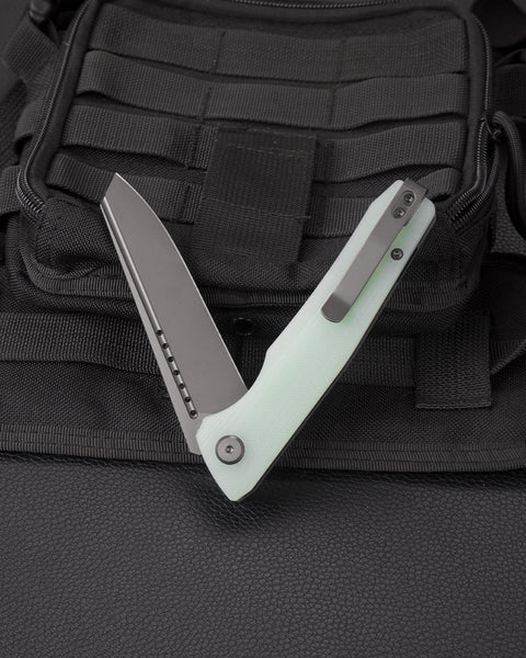 BESTECH SLYTHER G10  Handle: 3.66" 14C28N Blade BG51B-3