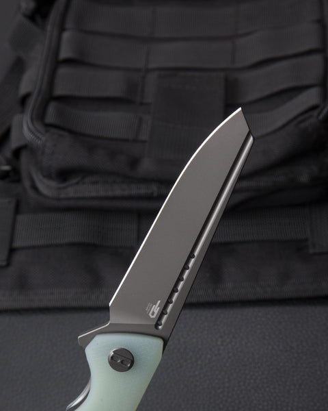 BESTECH SLYTHER G10  Handle: 3.66" 14C28N Blade BG51B-3