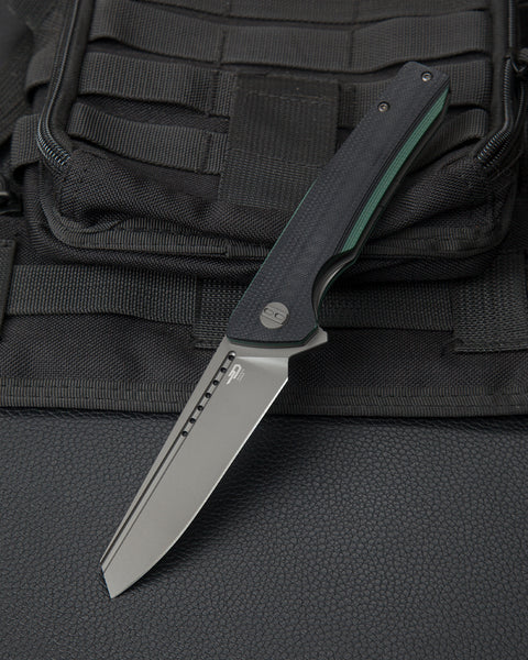 BESTECH SLYTHER G10  Handle: 3.66" 14C28N Blade BG51D