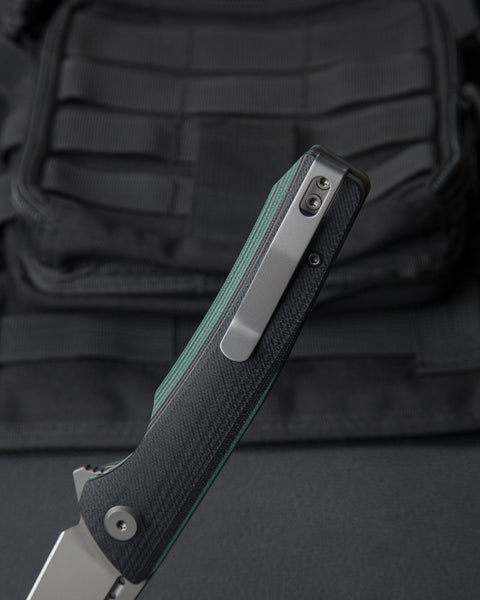 BESTECH SLYTHER G10  Handle: 3.66" 14C28N Blade BG51D
