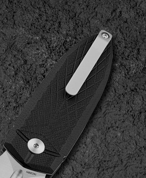 BESTECH QUQU BG57A-1 G10 Handle 2.20" 14C28N Blade