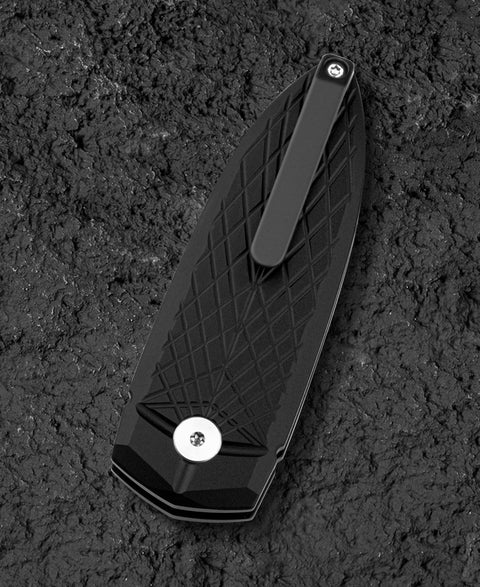 BESTECH QUQU BG57B-1 Aluminum Handle 2.20" 14C28N Blade