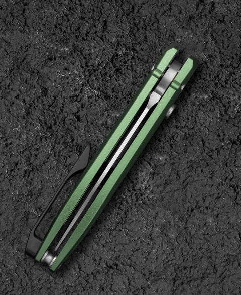 BESTECH QUQU BG57B-2 Aluminum Handle 2.20" 14C28N Blade