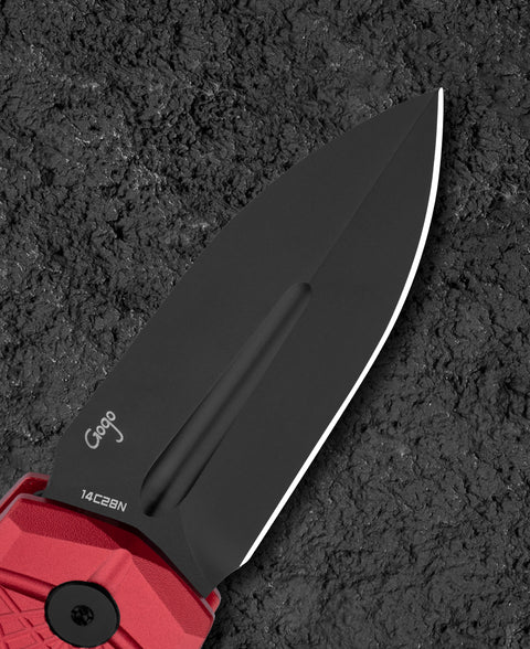 BESTECH QUQU BG57B-4 Aluminum Handle 2.20" 14C28N Blade
