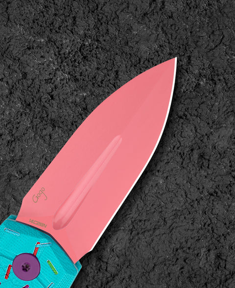 BESTECH QUQU BG57C-1 G10 Handle 2.20" 14C28N Blade