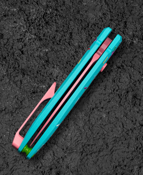 BESTECH QUQU BG57C-1 G10 Handle 2.20" 14C28N Blade