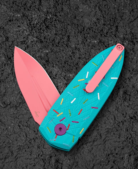 BESTECH QUQU BG57C-1 G10 Handle 2.20" 14C28N Blade