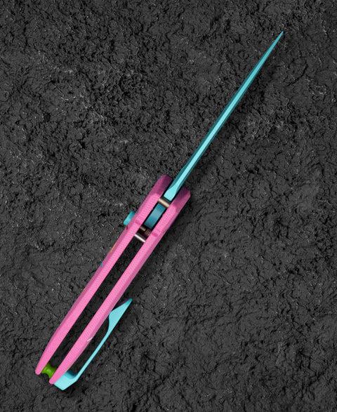 BESTECH QUQU BG57C-2 G10 Handle 2.20" 14C28N Blade