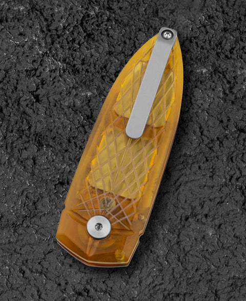 BESTECH QUQU BG57D-1 Ultem Handle 2.20" 14C28N Blade