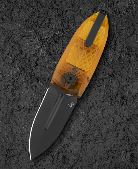 BESTECH QUQU BG57D-2 Ultem Handle 2.20" 14C28N Blade