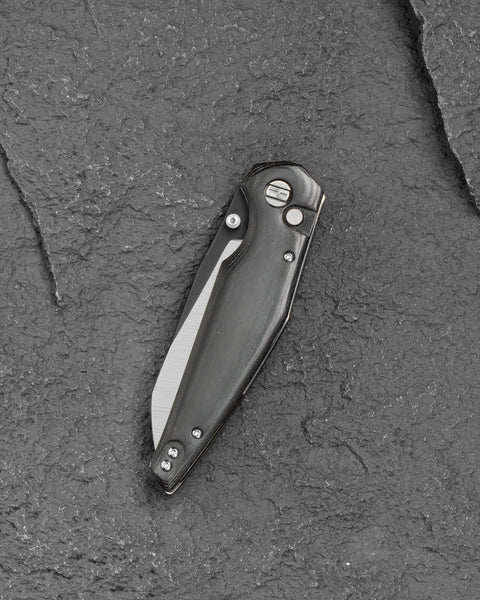BESTECH SNAKEBIRD BG58B Black Micarta Handle 3.54" 14C28N Blade