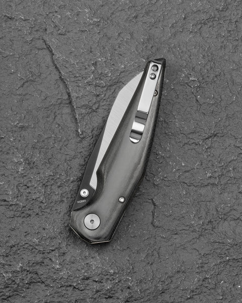 BESTECH SNAKEBIRD BG58B Black Micarta Handle 3.54" 14C28N Blade