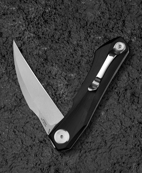 BESTECH IVY BG59A G10 Handle 3.09" 14C28N Blade