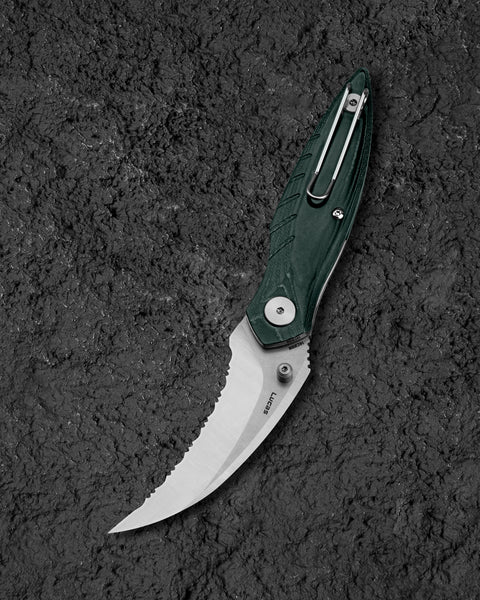 BESTECH MANTIDAE BG60G G10 Handle 2.94" 14C28N Blade
