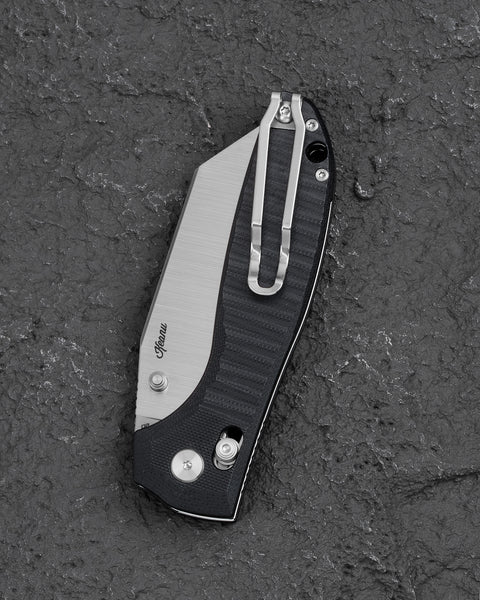 BESTECH Liger BG61A G10 Handle 3.61" D2 Blade