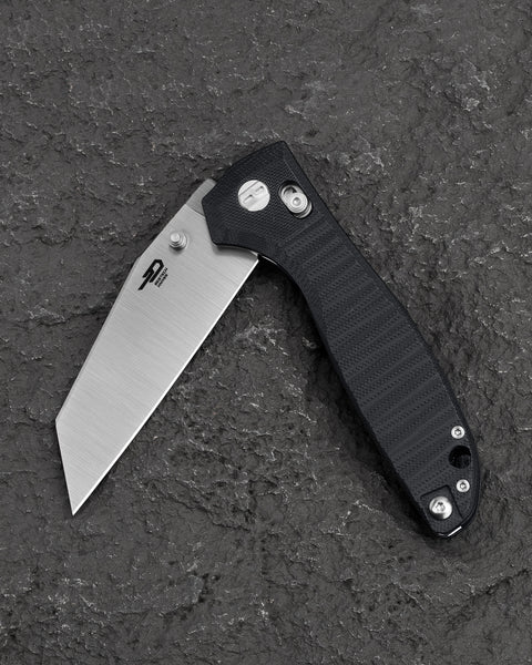 BESTECH Liger BG61A G10 Handle 3.61" D2 Blade