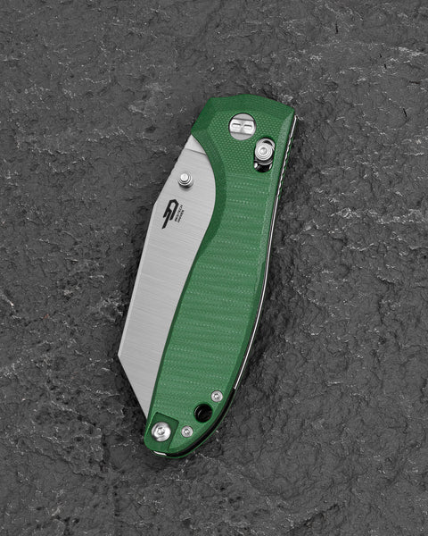 BESTECH Liger BG61B G10 Handle 3.61" D2 Blade
