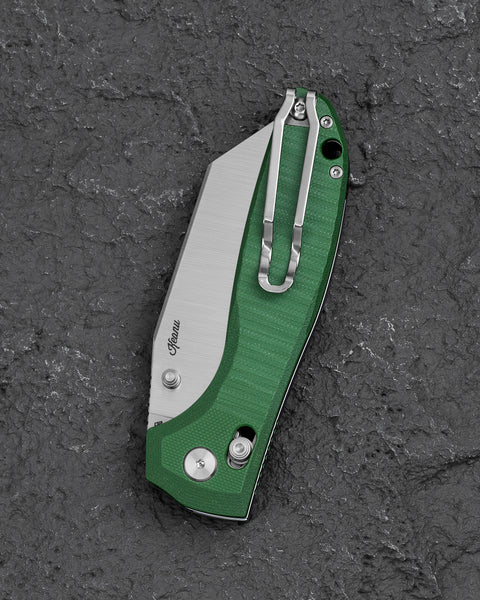 BESTECH Liger BG61B G10 Handle 3.61" D2 Blade