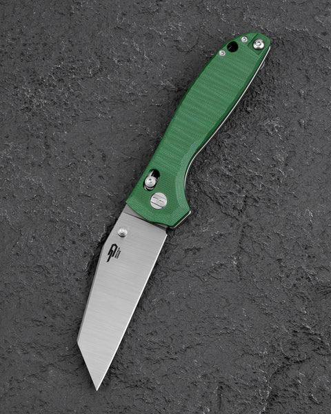 BESTECH Liger BG61B G10 Handle 3.61" D2 Blade
