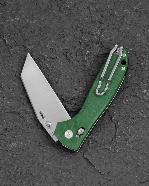 BESTECH Liger BG61B G10 Handle 3.61" D2 Blade