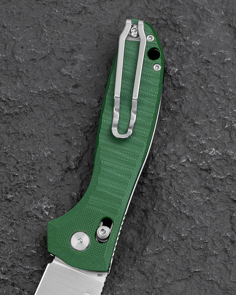 BESTECH Liger BG61B G10 Handle 3.61" D2 Blade