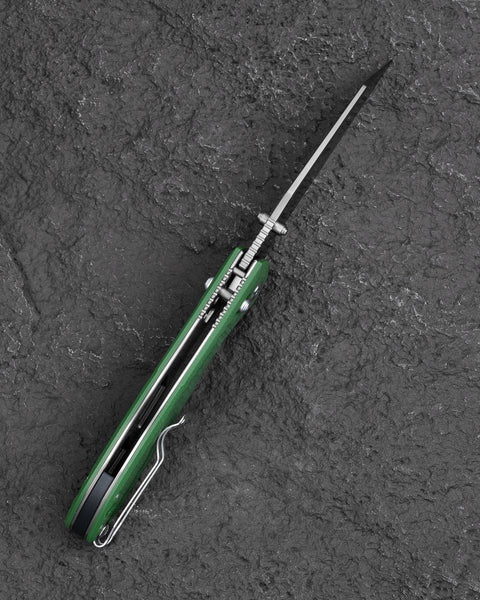 BESTECH Liger BG61B G10 Handle 3.61" D2 Blade