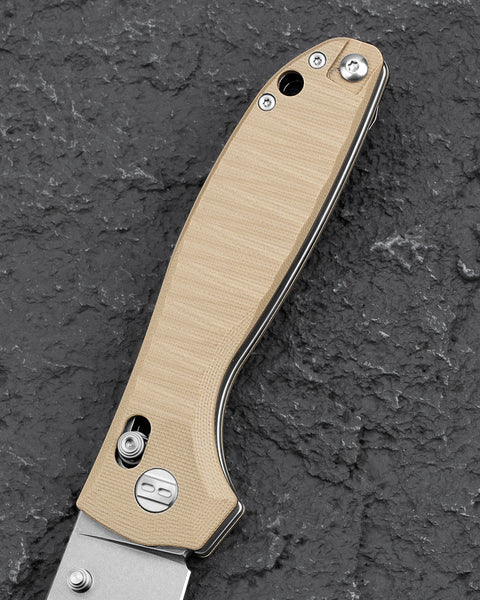 BESTECH Liger BG61C G10 Handle 3.61" D2 Blade