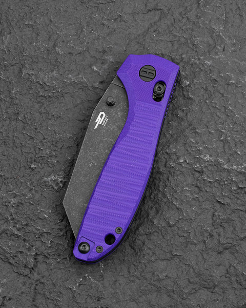 BESTECH Liger BG61E G10 Handle 3.61" D2 Blade