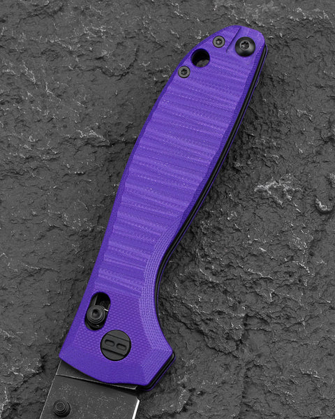 BESTECH Liger BG61E G10 Handle 3.61" D2 Blade