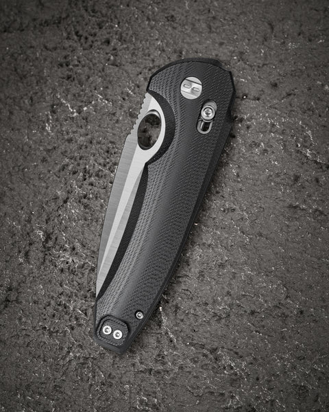 BESTECH NOCTAR BG66A Black G10 Handle: 3.71'' 14C28N Blade