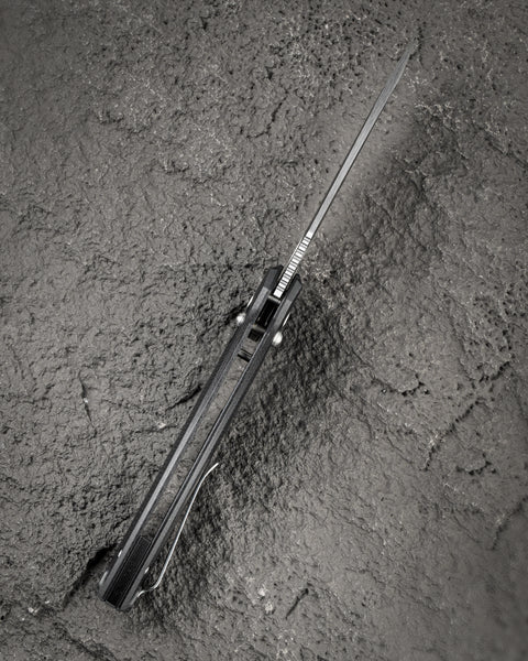 BESTECH NOCTAR BG66A Black G10 Handle: 3.71'' 14C28N Blade