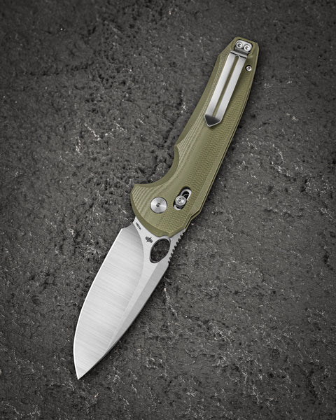 BESTECH NOCTAR BG66B OD Green G10 Handle: 3.71'' 14C28N Blade