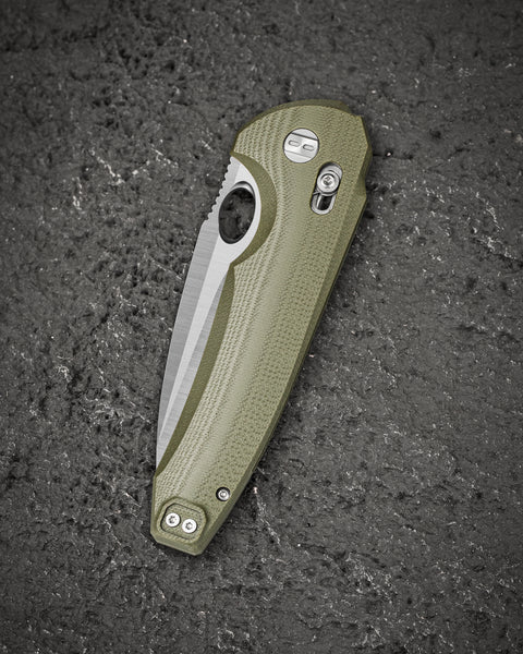 BESTECH NOCTAR BG66B OD Green G10 Handle: 3.71'' 14C28N Blade