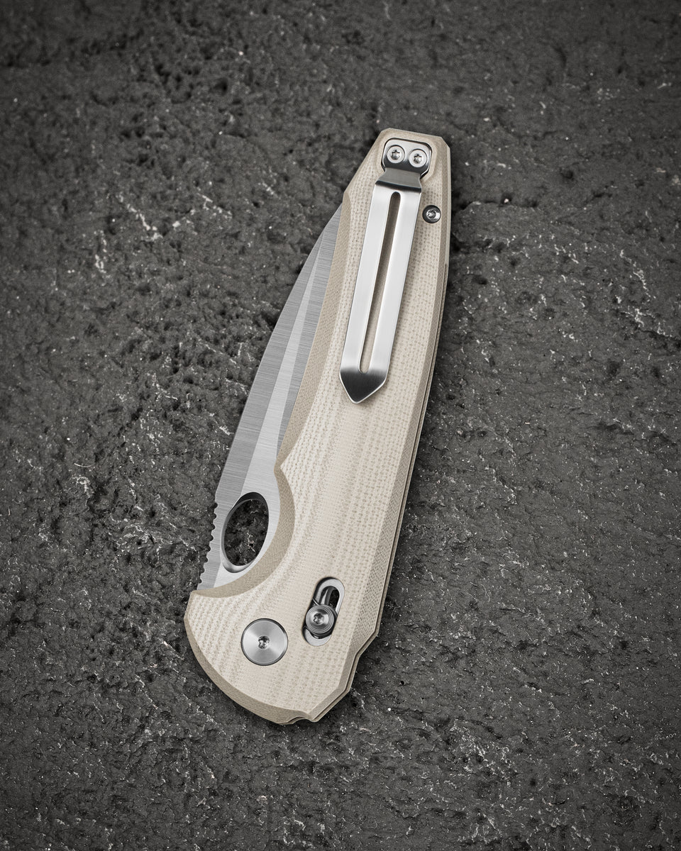 BESTECH NOCTAR BG66C Khaki G10 Handle: 3.71'' 14C28N Blade– Bestech Knives