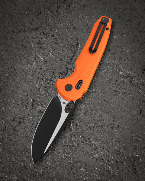 BESTECH NOCTAR BG66D Orange G10 Handle: 3.71'' 14C28N Blade