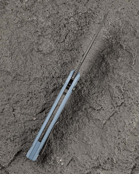 BESTECH NOCTAR BG66E Blue Grey G10 Handle: 3.71'' 14C28N Blade