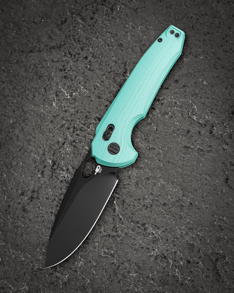 BESTECH NOCTAR BG66F Mint Green G10 Handle: 3.71'' 14C28N Blade