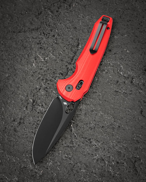 BESTECH NOCTAR BG66G Red G10 Handle: 3.71'' 14C28N Blade