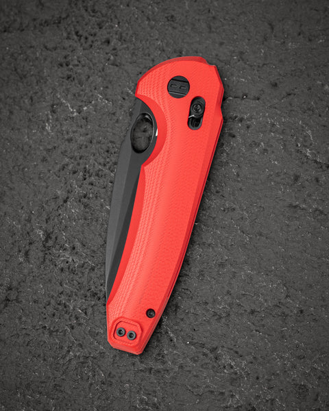 BESTECH NOCTAR BG66G Red G10 Handle: 3.71'' 14C28N Blade