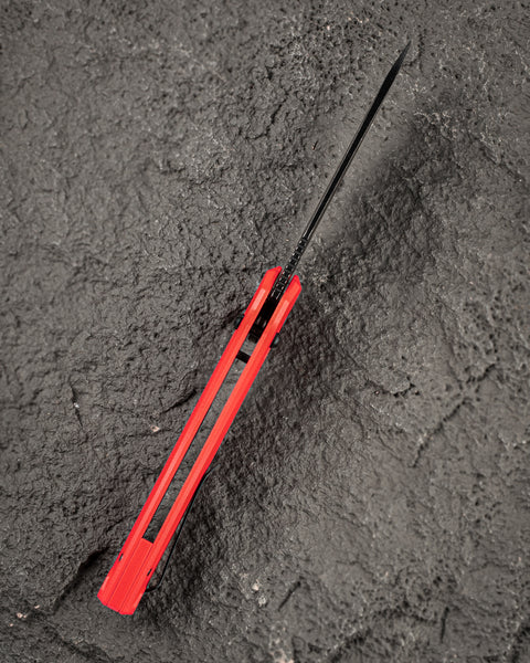 BESTECH NOCTAR BG66G Red G10 Handle: 3.71'' 14C28N Blade