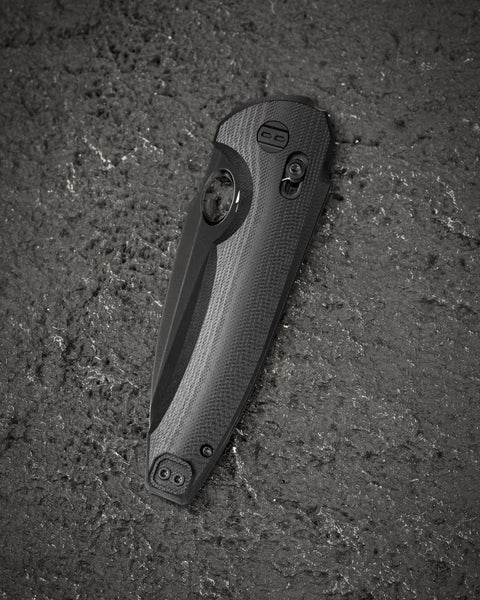 BESTECH NOCTAR BG66H Black G10 Handle: 3.71'' 14C28N Blade