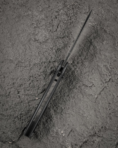 BESTECH NOCTAR BG66H Black G10 Handle: 3.71'' 14C28N Blade