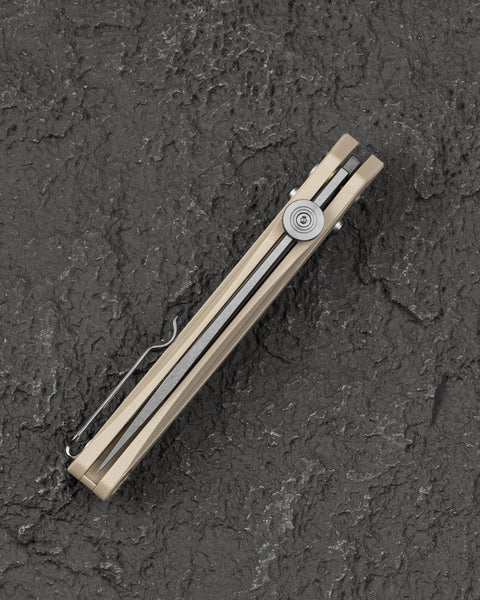 BESTECH MOTHUS BG67B Tan G10 Handle: 3.47" 14C28N Blade
