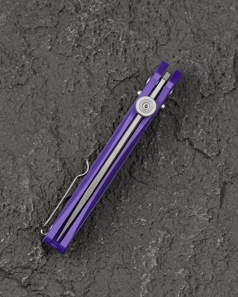 BESTECH MOTHUS BG67C Purple G10 Handle: 3.47" 14C28N Blade